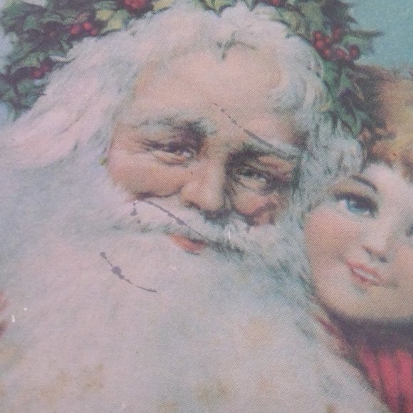 Jasco Memories of Christmas Victorian Santa Coasters, S/6 - Picture 11 of 12